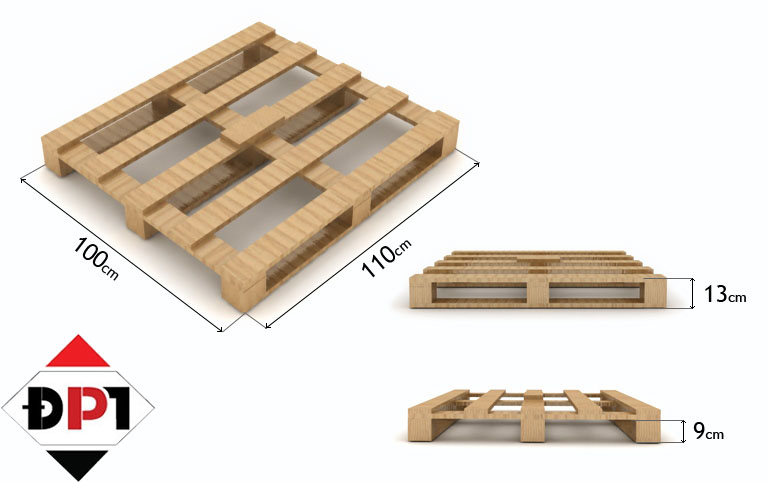 Chọn từ gỗ pallet đạt chất lượng và chuẩn kích thước