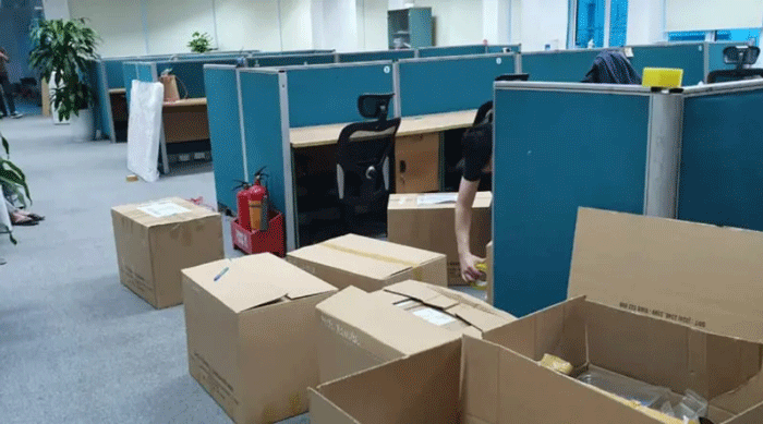 Dịch vụ đóng gói thiết bị văn phòng các công ty tại KCN Gia Bình 2