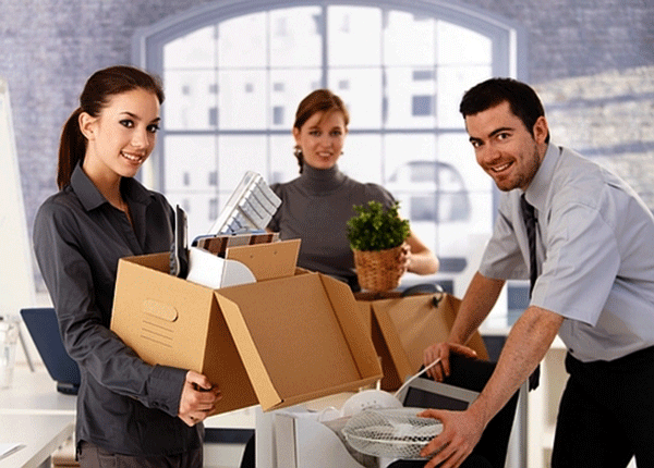 Quy trình đóng gói thiết bị văn phòng