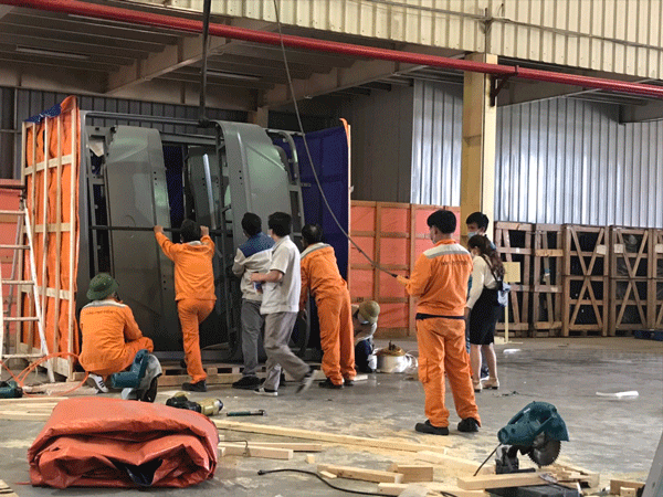 Đông Phú Tiên nhận vận chuyển quá khổ quá tải tại KCN Quế Võ 2